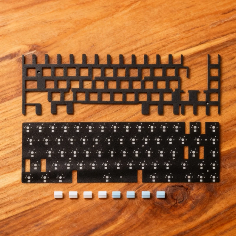 KBDfans Margo Custom Keyboard Accessory Silicone Structure Optimized Shell-Inspired Design Custom DIY Keyboard Upgrade Component