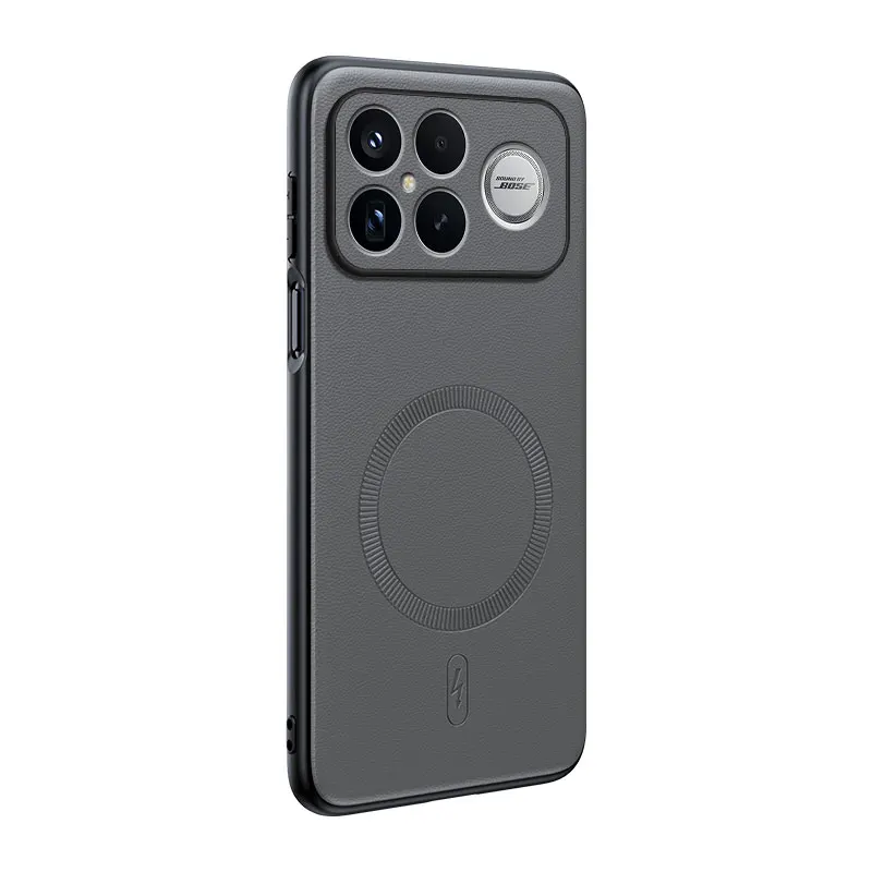 Für Redmi K90 Pro Max Hülle Magnetische Leder-Schutzhülle Für Redmi K90 Pro Max Anti-Fingerabdruck Rutschfest PC+TPU – Detail 1