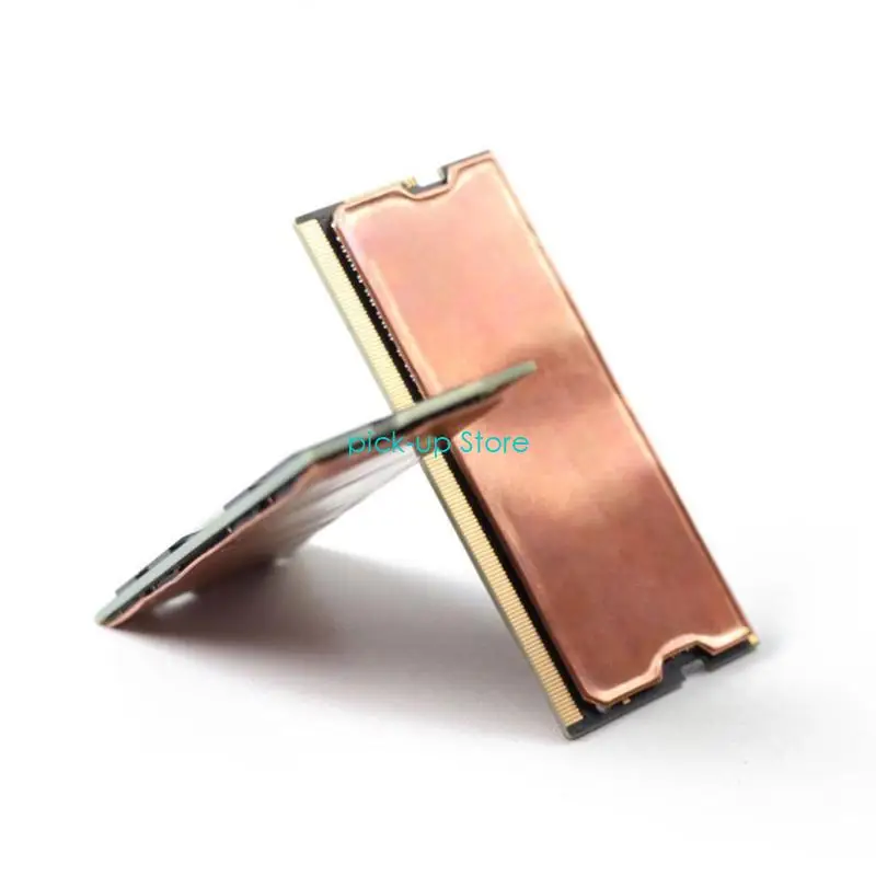 Q5WA 2PCS memori laptop heatsink hindari radiator pendingin yang terlalu panas dan pelot