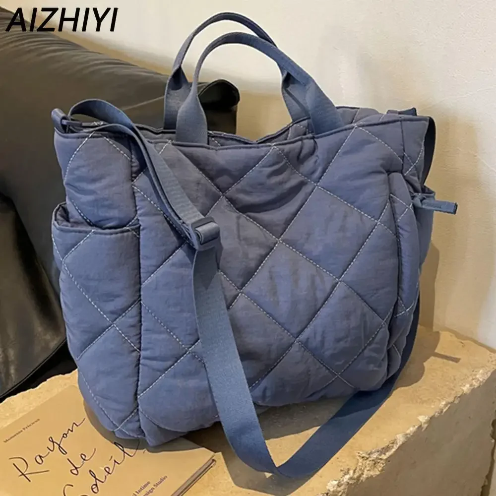 Pikowana torebka damska Puffer Hobo torebka lekka bufiasta torba crossbody wyściółka torba na ramię torba podróżna 2023