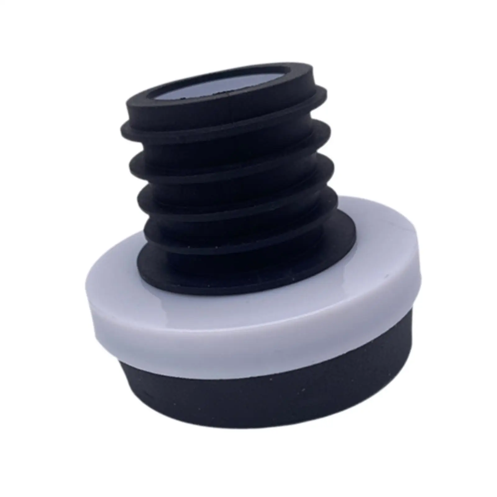Practical Toilet Flange Sealing Ring Pp Black Urinal Gasket Bathroom Drain Seal for Long Lasting Performance