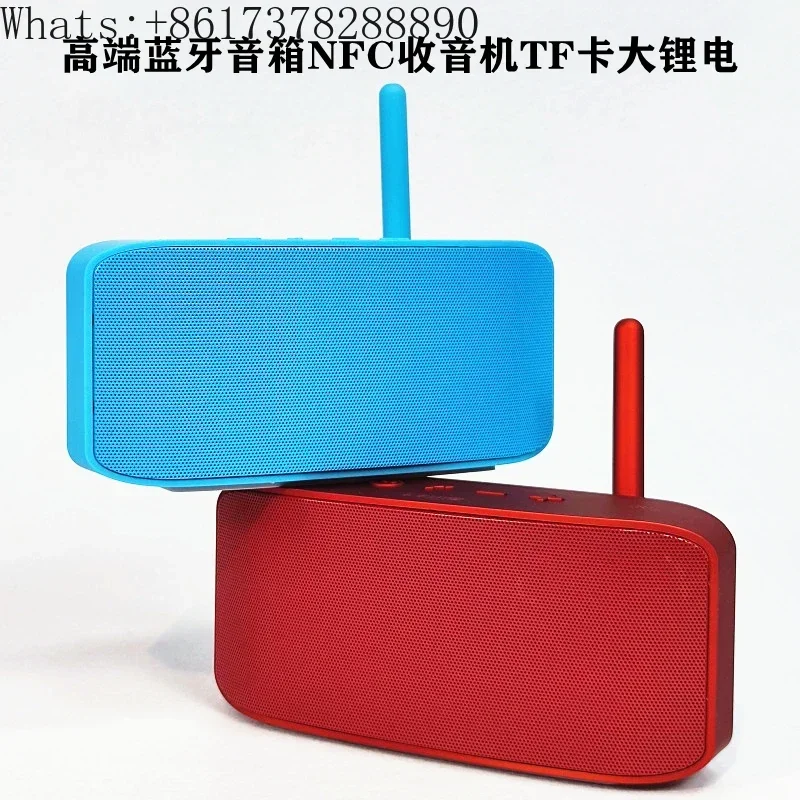 Qingku الراقية سمّاعات بلوتوث NFC راديو TF بطاقة كبيرة ليثيوم 25 ساعة دعوة ماتي يشعر QQ