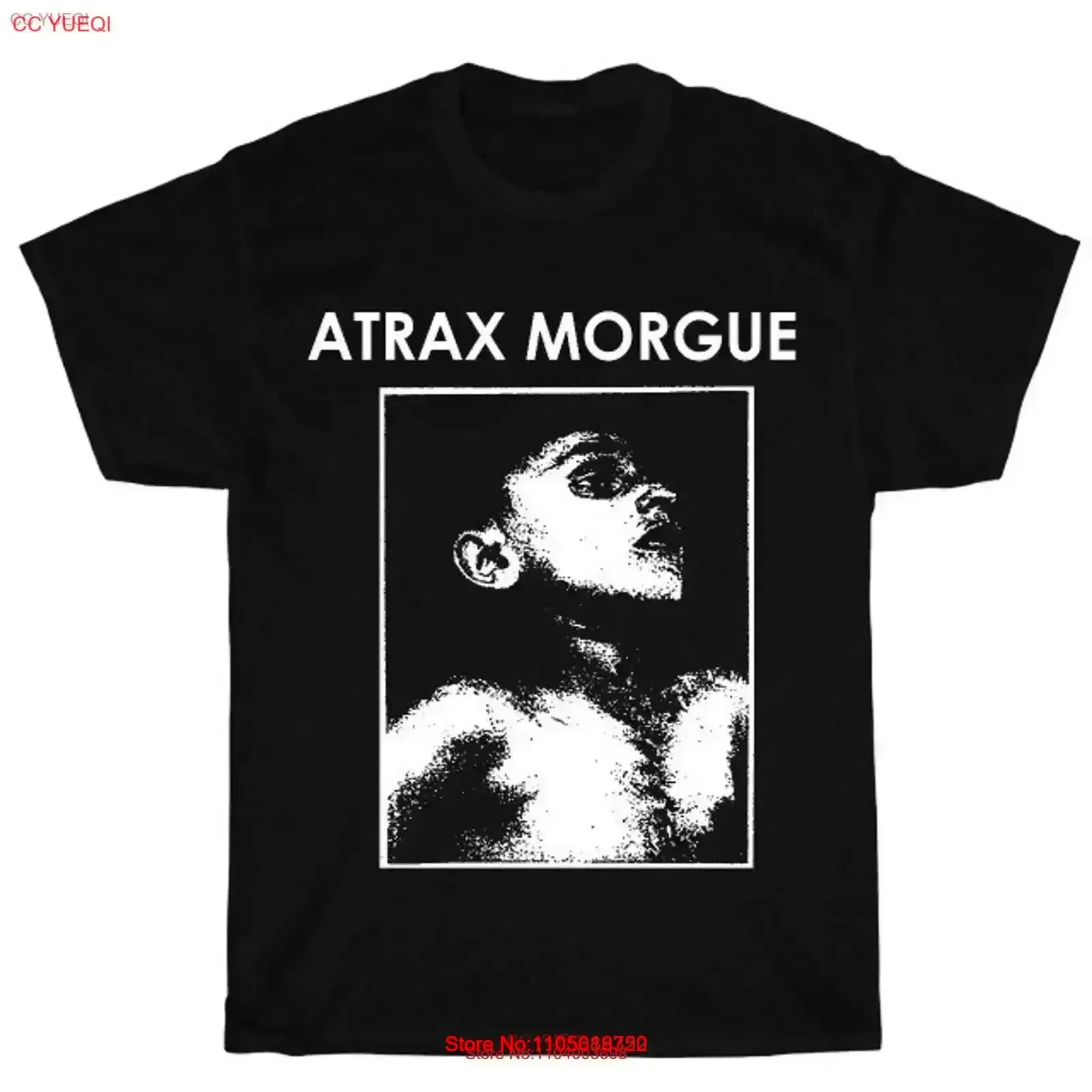 Atrax Morgue T Shirt avant garde vintage Washed Stylish Breathable Slightly Top For Everyday Wear Comfortable graphic homme