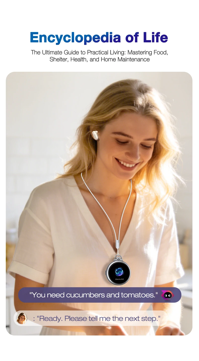 ZNP 2026 Smarte Bluetooth-Ohrhörer mit KI-Sprachassistent, emotionaler Begleitung, IP56 wasserdicht, Sport-KI-Übersetzer-Ohrhörer N03 – Detail 12