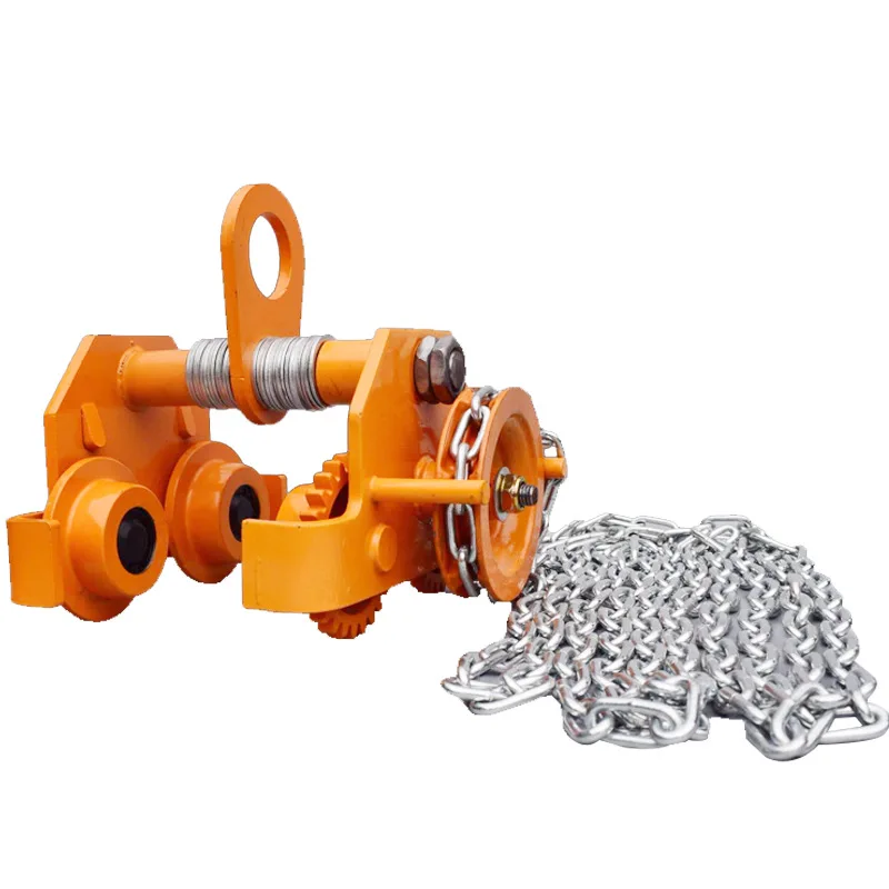 

2T * 3M chain chain chain hoist sports car anti-collision running hand-pulled special sports car hoist monorail driving
