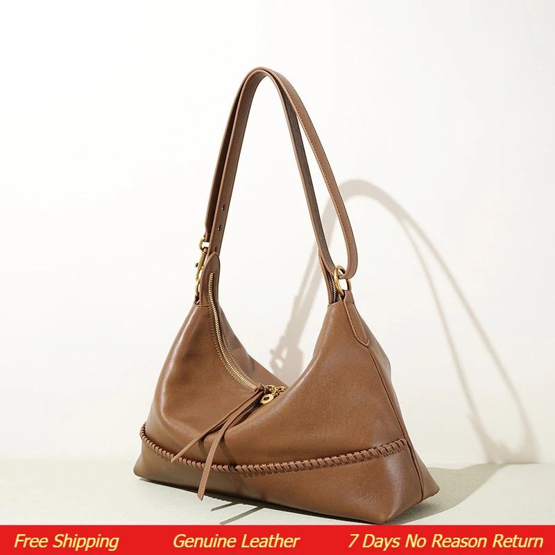 Vintage luxury women's handbag single shoulder purse retro fashion high-end casual daily travel party wear