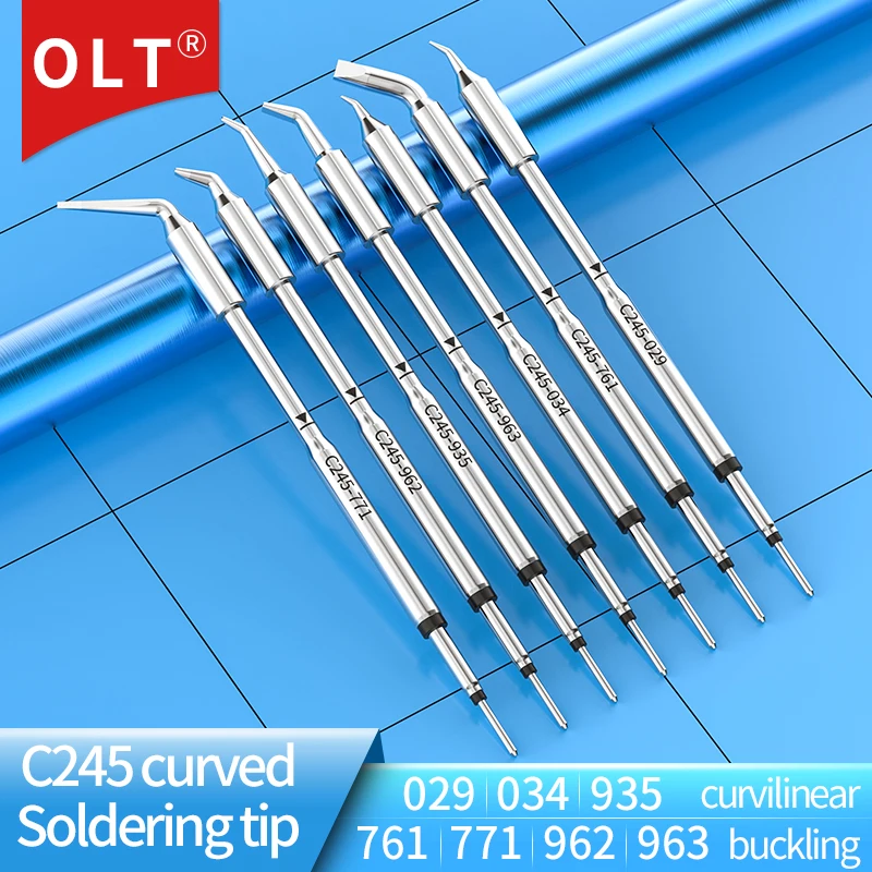 C245 Soldering Iron Tips For JBC T245-A Handle C245 Series C245-029 C245-034 C245-761 C245-771 C245-935 C245-962 C245-963