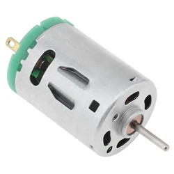 R380 6-24V Dc Motor 24000Rpm Hoge Snelheid Micro Motor Metaal Roestvrij Staal Motor Voor Diy Speelgoed Haar Droger Mini Ventilator Gereedschap Apparaat