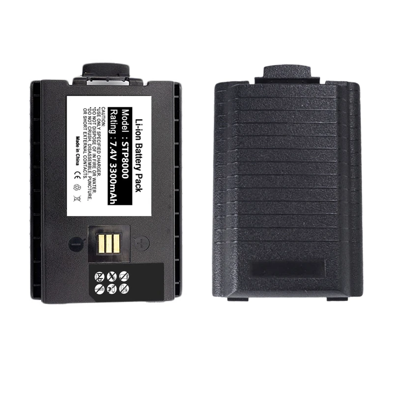 7.4V 3300mAh Li-Ion walkie talkie Rechargeable Battery  For Two-Way Radio STP8000 STP8038 Walkie Talkie Lithium-Ion Battery