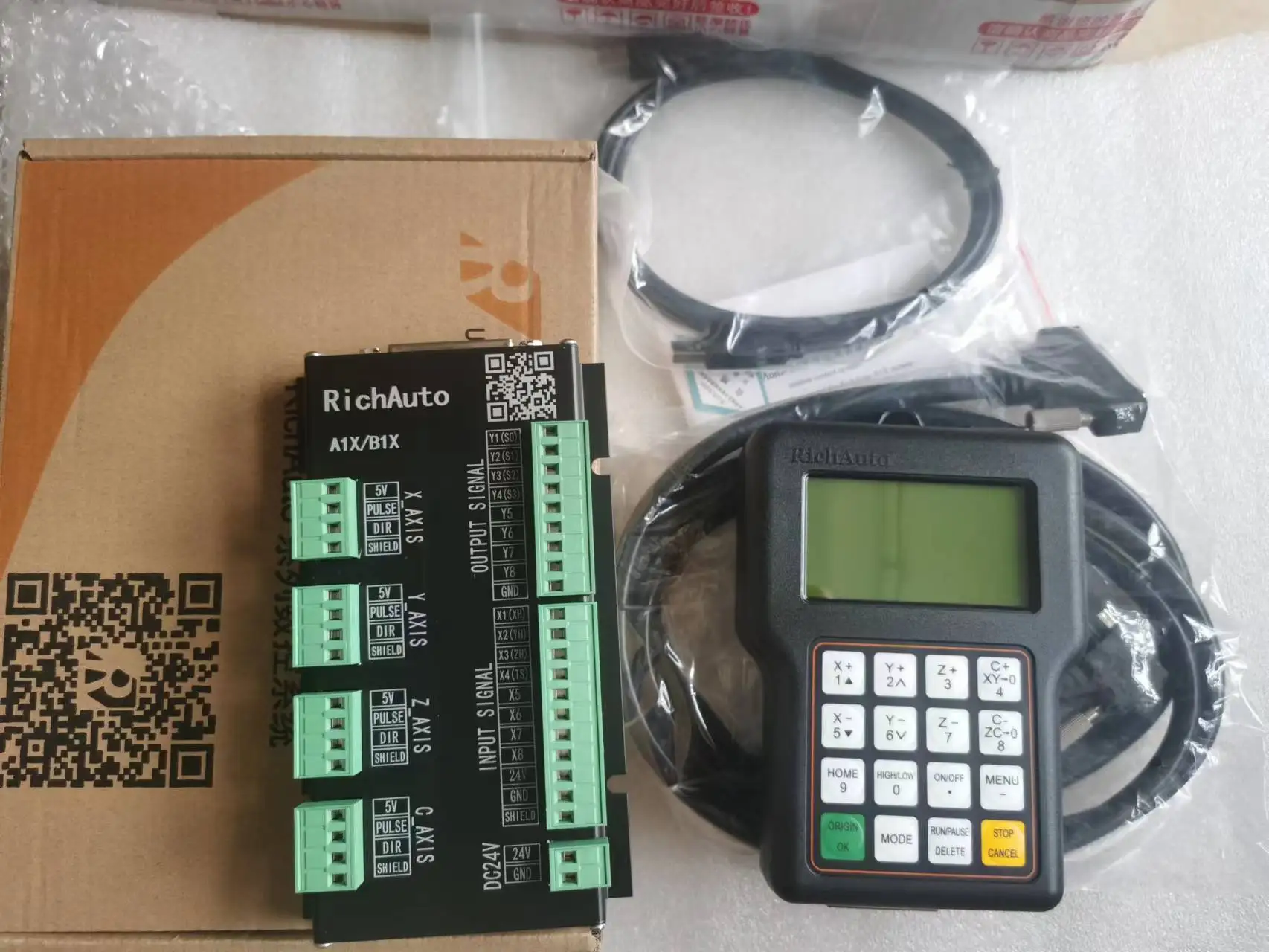 CNC Milling Carving Machine Controller Original for 3 Axis CNC Router Handle Control System
