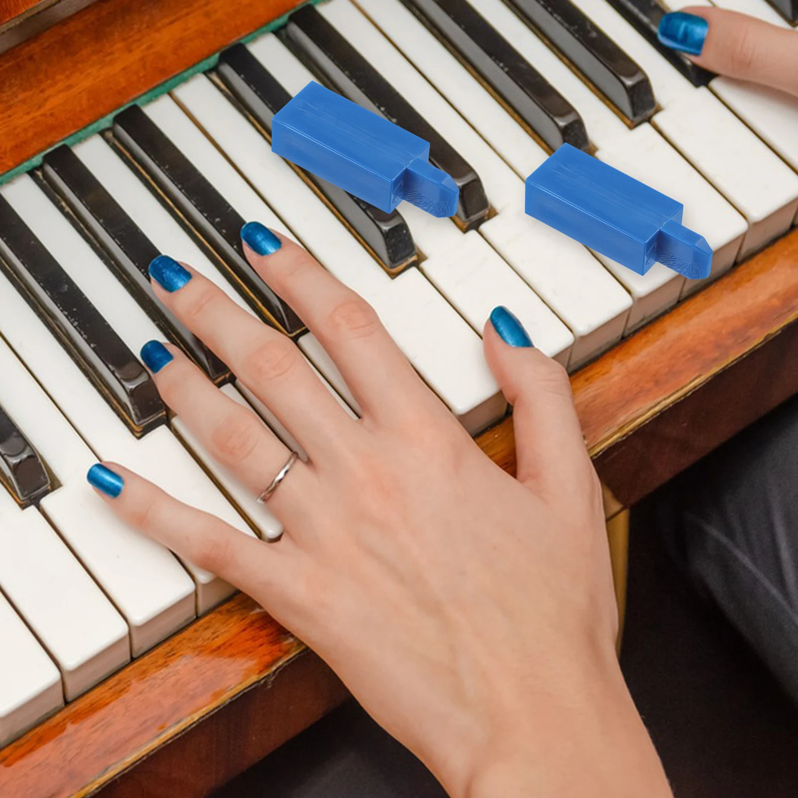 

4pcs Tuning Tools Set 3.4/3.5/3.6/3.7Mm Hole Plugs Rubber Felt Piano Mute Pads Piano Repair Kit For Tuners Durable Accordion