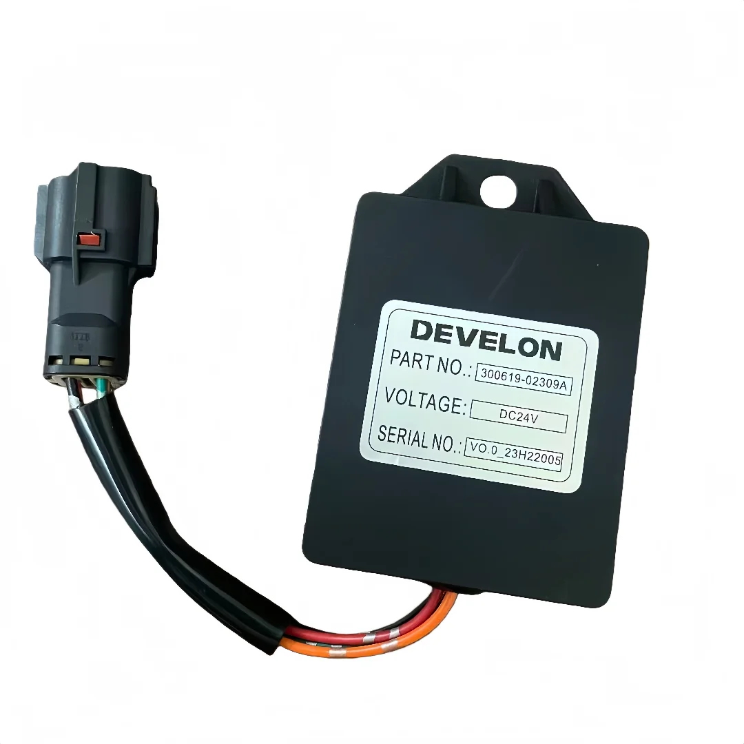 300619-02309A Excavator Parts Doosan Daewoo DX140 DX190 DX330 Controller Timer Relay High Quality