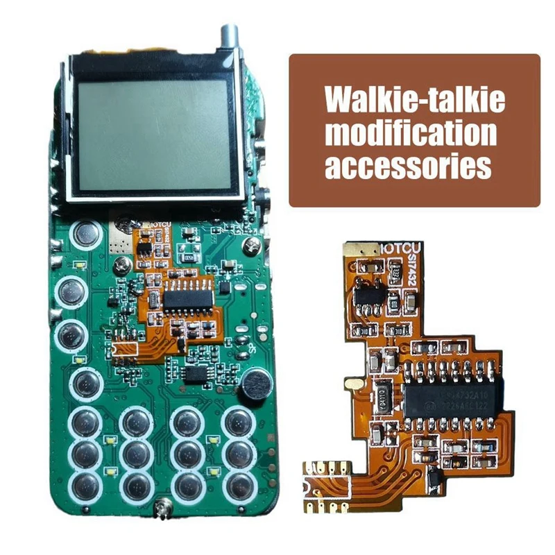 For Quansheng K5 K6 SI4732 Board FPC Modification HF Shortwave Full Band Reception+2M Expansion Chip