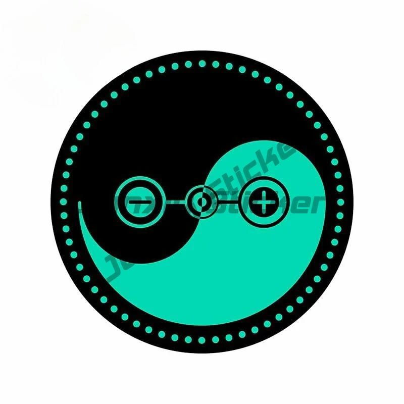 

For The Principle of Polarity Shee Symbol Truck Car Stickers Motorcycle Fine Vinyl Auto Decal Decoration