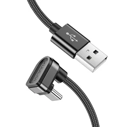 USB Cable U-Shaped Fast Charging Cable For Samsung Xiaomi USB C Type C Cable 180 Degree USB C Data Cable Mobile Phone Cord