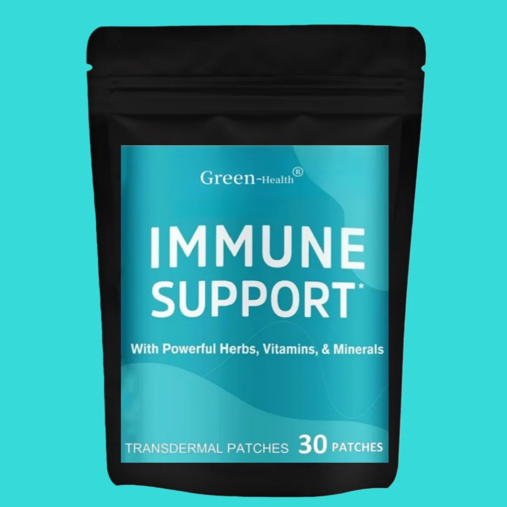 

30 пластырей для иммунной поддержки, трансмические пластыри с ягодой, цинком, VIT C, VIT D3, селеном, эхинацеей, имбирем