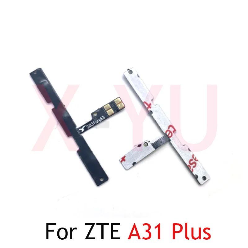 For ZTE Blade A31 A33S A51 A52 A53 A54 A71 A72 A73 2021 Plus Lite Power On Off Switch Volume Side Button Flex Cable Repair Parts