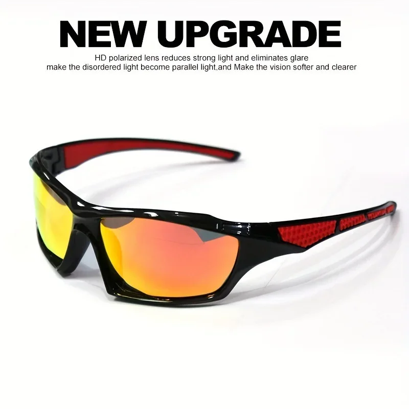 AliExpress NONE Sports Polarized Sunglasses for Men Lightweight Night Vision Male Shades Cycling Driving Fishing Fashion Mirror Sunglass