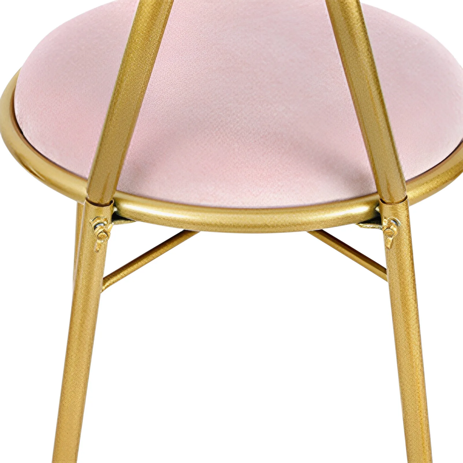 Silla de mariposa rosa claro