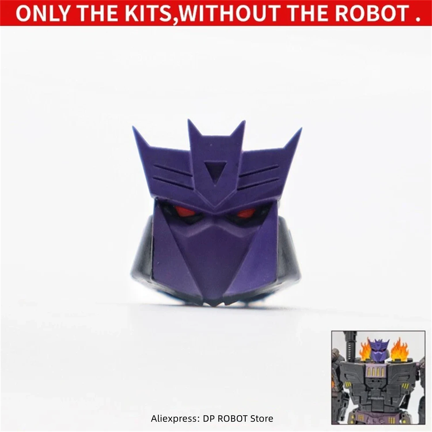 3D DIY ヘッドアップグレードキット Age Of the Primes メガトロナス 