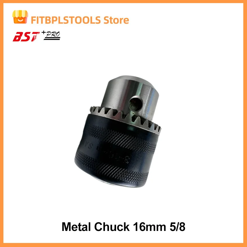 16mm Drill Chuck & Drill Chuck Adapter Convert Impact Wrench Into Electric Drill - 1/2\