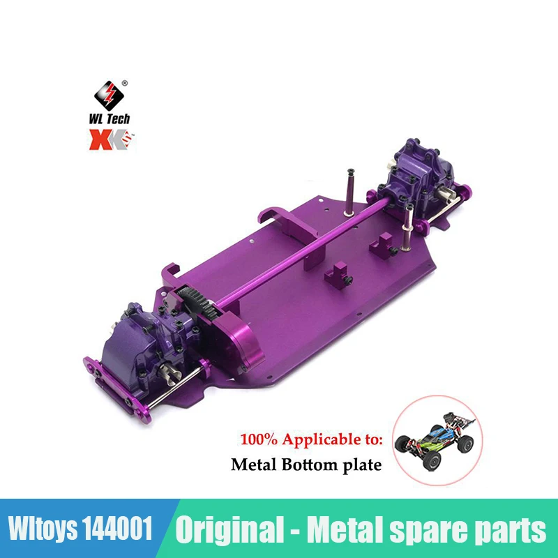 For WLtoys 144010 144001 144002 124017 124019 RC Car, Metal Conversion Parts, Upgrade Kits, Wearing Parts Replacement