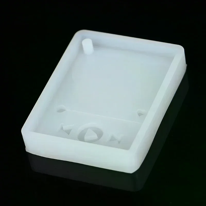 Super Glossy Epoxy Resin Player Mold Keychain Casting Silicone Mould DIY Crafts