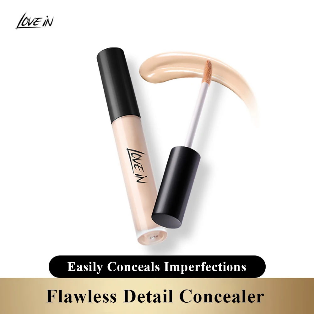 

Natural Flawless Liquid Concealer Foundation Cream Professional Concealing Pore Eye Dark Circle Long-lasting Face Korea Cosmetic