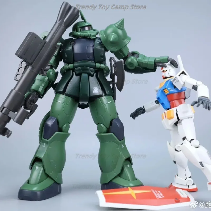 

【В наличии】1/72 масштаб Zaku II GTO зеленая экшн-модель в сборе, коллекция моделей робота, настольные декоративные игрушки и подарки