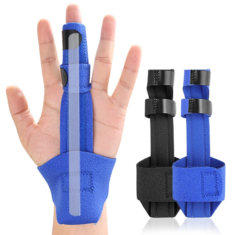 1PCS Finger Splint Brace Thumb Care Adjustable Support Stabilizer Built-in Aluminum Alloy Fix  Health Care