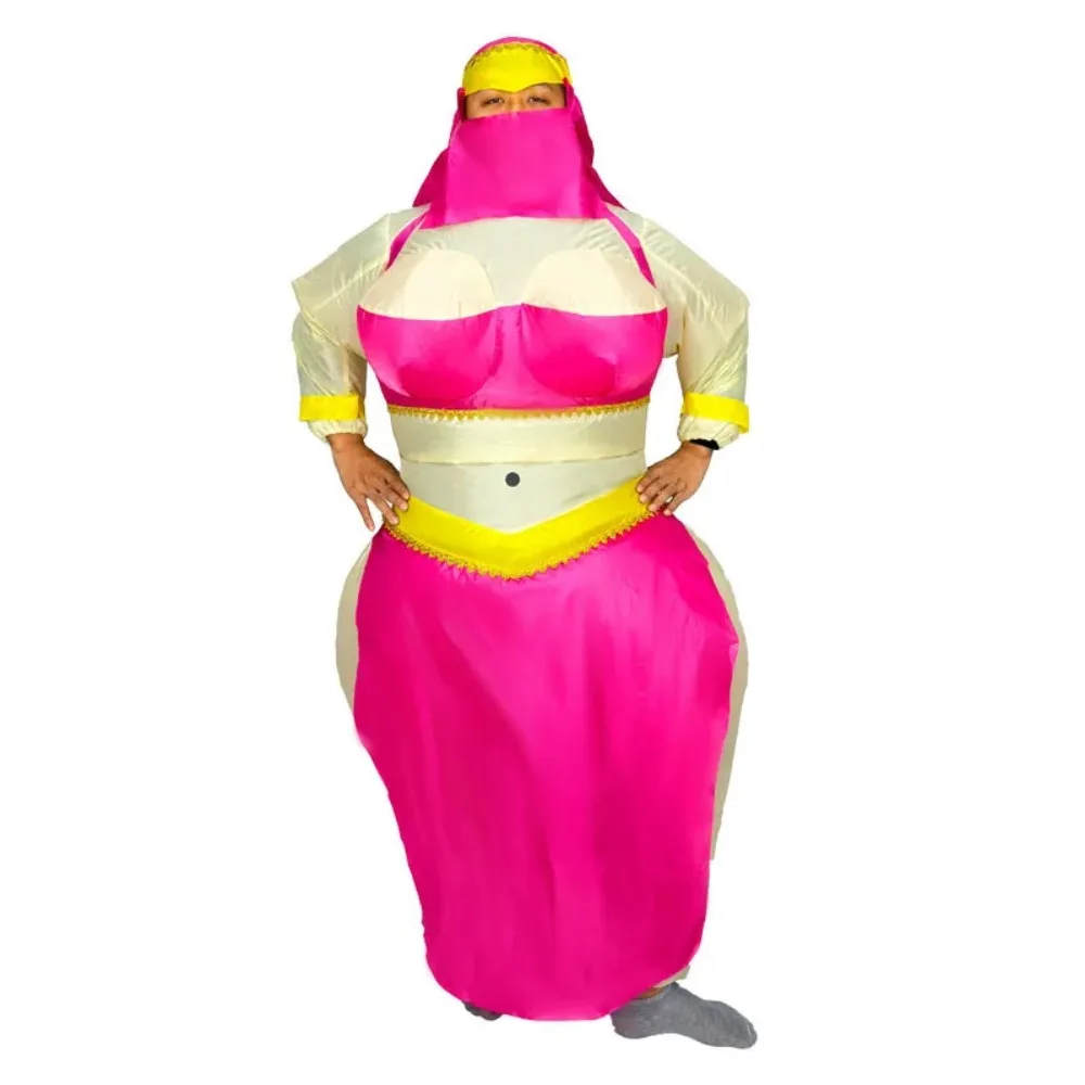Ropa de Sumo árabe, conjunto inflable de bailarina del Sultán para fiesta de adultos, Cosplay, festivales de Halloween, disfraz de escenario, mascota