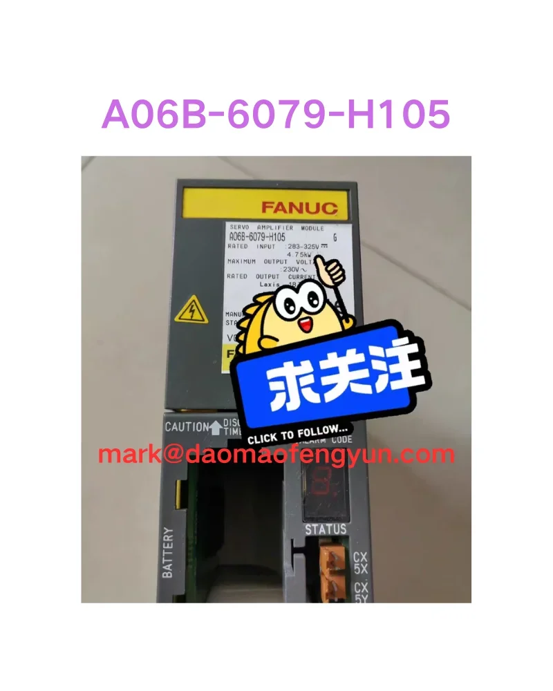 

A06B-6079-H105 Used servo drive test ok