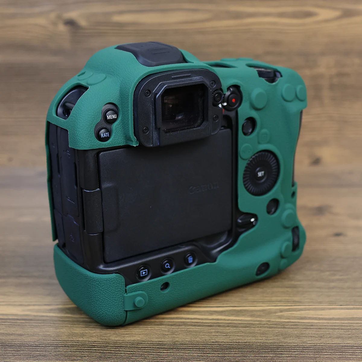 Portátil Soft Camera Bag Silicone Armor, Skin Case, protetor de capa do corpo, design de textura antiderrapante, Canon EOS R3 protetora