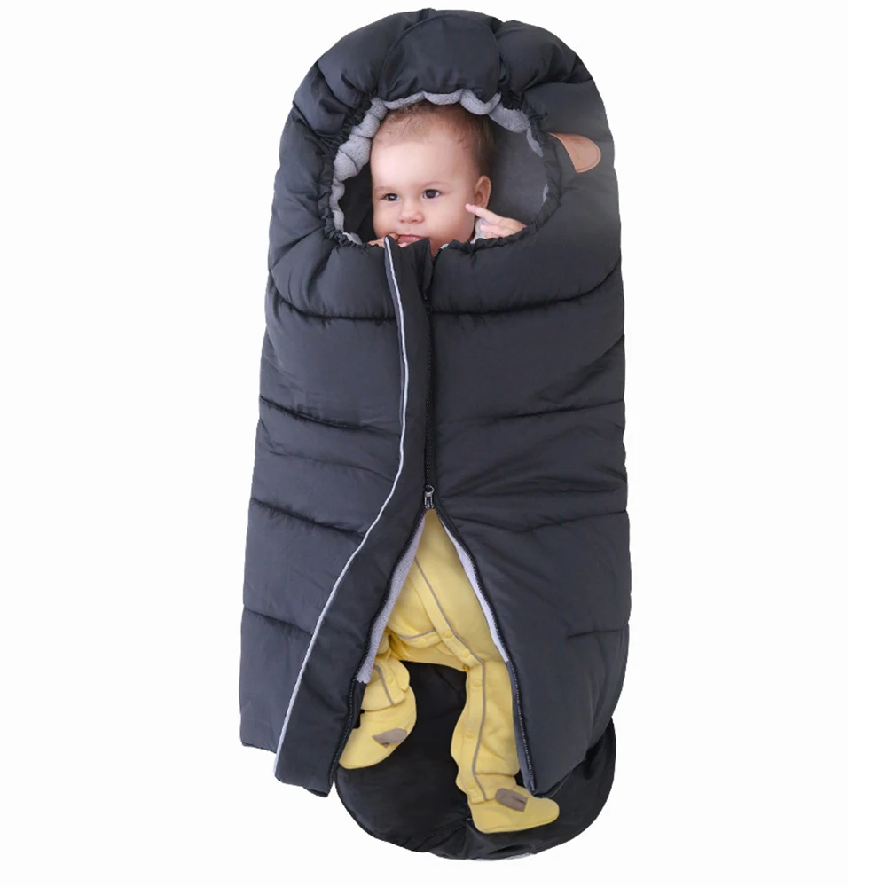 

Newborn Envelope For Winter Baby Stroller Sleeping Bags Infant Stroller Footmuff Bunting Bags For Children Kids Cocoon