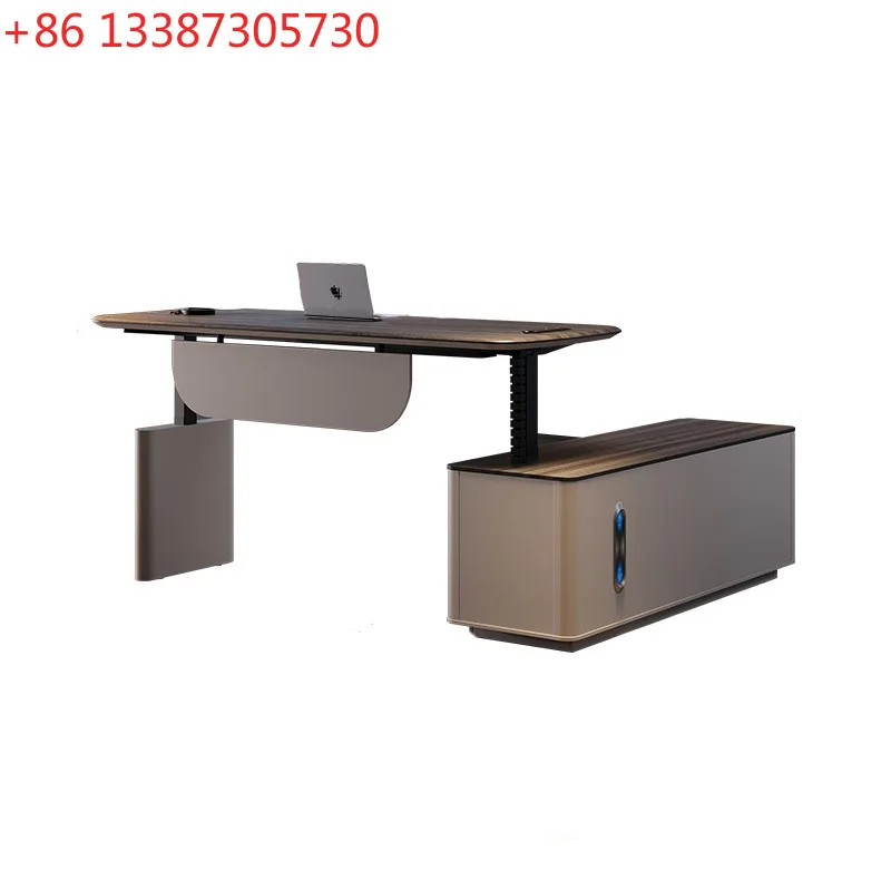 

Электрический подъемный стол для руководителей, простой и современный стол для президентов и менеджеров.