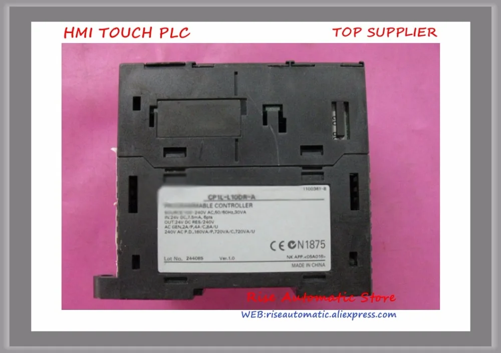 Baru asli diprogram Logic Controller CP1L-L10DR-A PLC CP1L Unit AC100-240V 6 DI 4 DO Relay