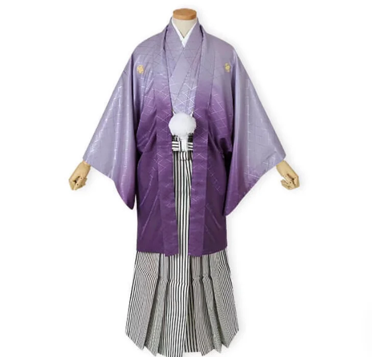 

Японское мужское традиционное выпускное платье с вышивкой кимоно