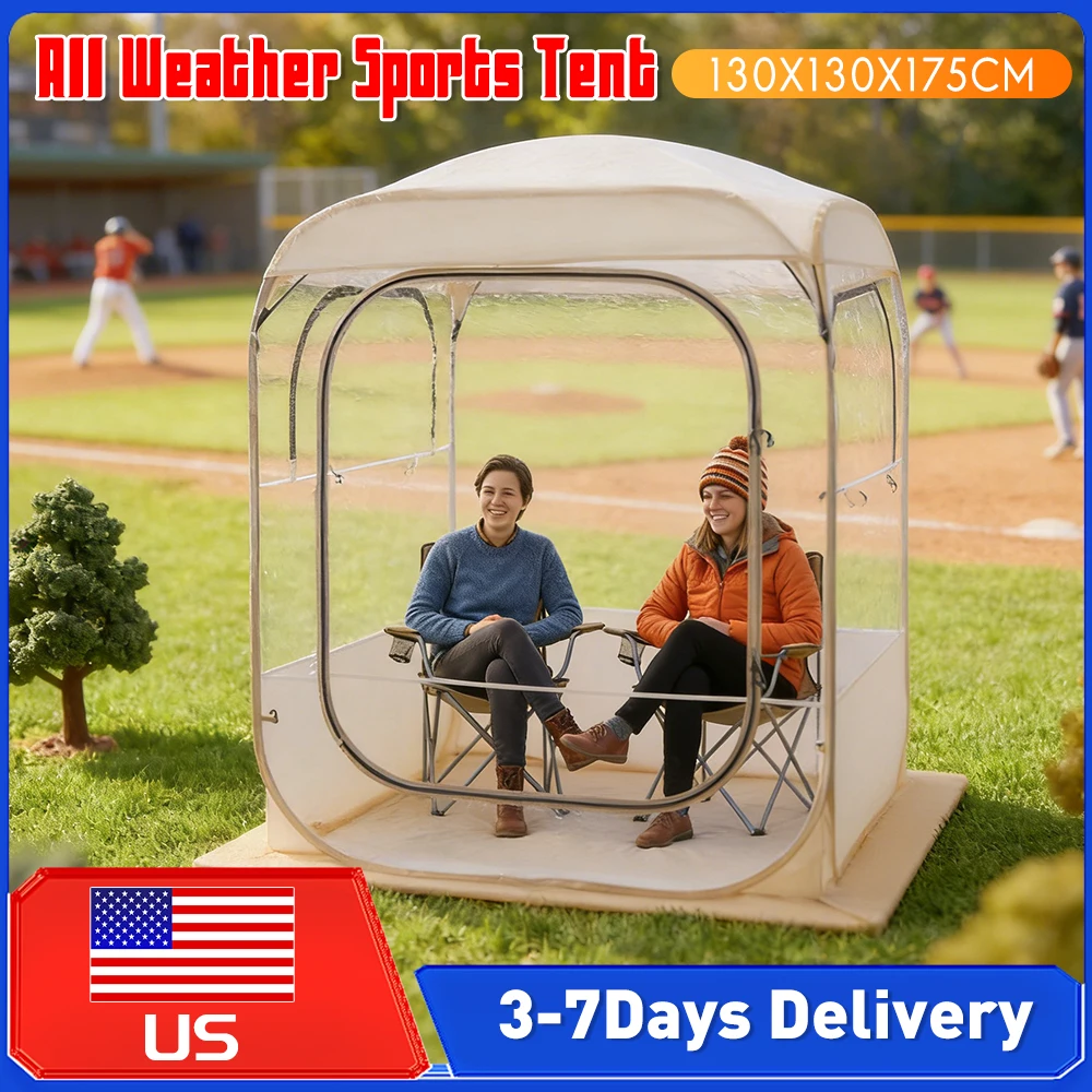 

PVC Clear Transparent Bubble Tent 360Panoramic View All Weather Sport Tent Quick Setup Portable for Camping Fishing Sport Events
