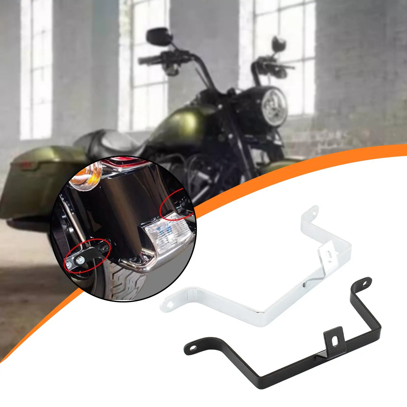 

Заднее крыло, седельная сумка, держатель кронштейна, аксессуары, запасные части для обслуживания мотоциклов для Electra Glide Heritage Flh