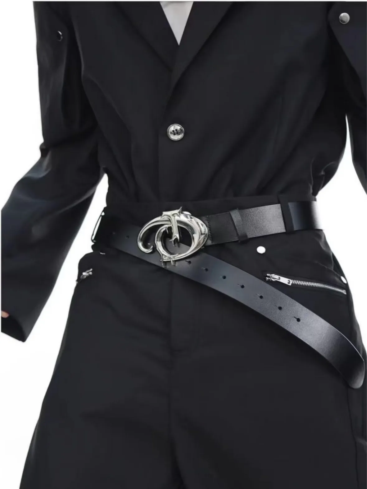 女性のファッション黒本革ブランドコルセット女性カマーバンドコートウエストバンドドレス装飾ワイドベルト-j860
