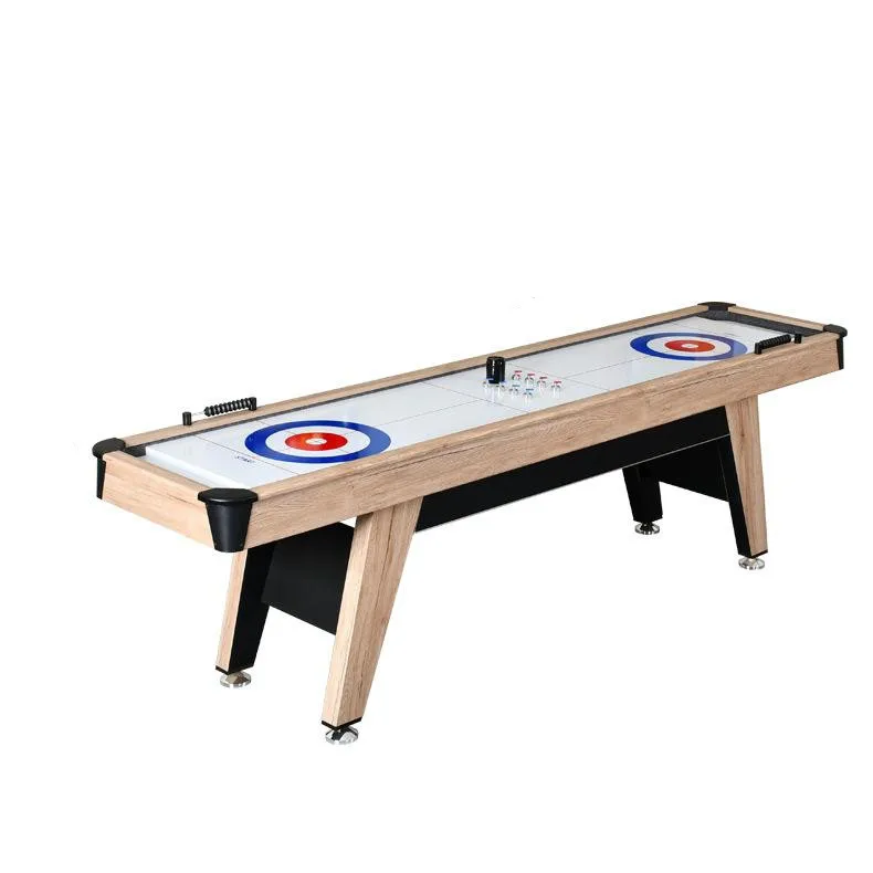 Indoor 2.74 m Shuffle Board Table Large Size Curling Table 9 Feet Curling Table For Kids and Adults