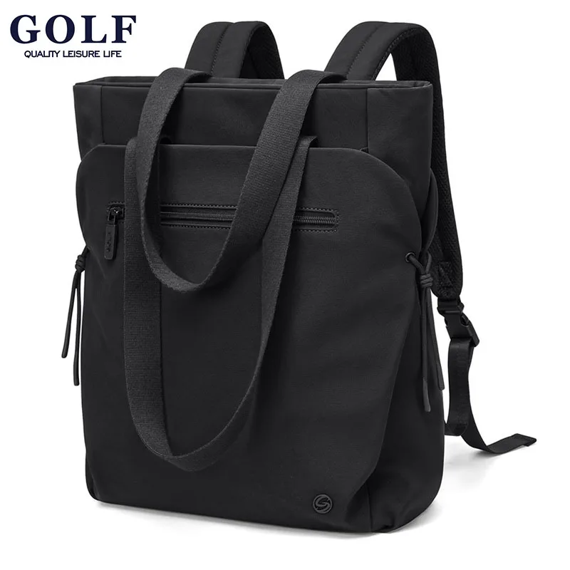 GOLF QUALITY Womens Fashionable Backpack Waterproof Large Capacity Versatile Shoulder Bag with 15.6‘’ Laptop Compartment