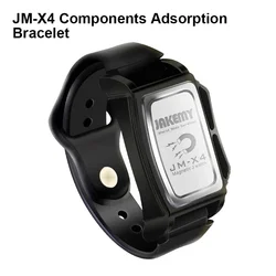 JM-X4 Components Adsorption Bracelet Wristband Strong Magnetic Wristband Components and Screws Adsorption Bracelet