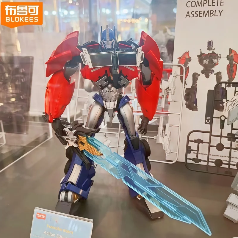 

Blokees Transformers Optimus Prime Transformers: Prime Legend Edition Transformers Figure Collection Assembly Model Kit Gift Toy