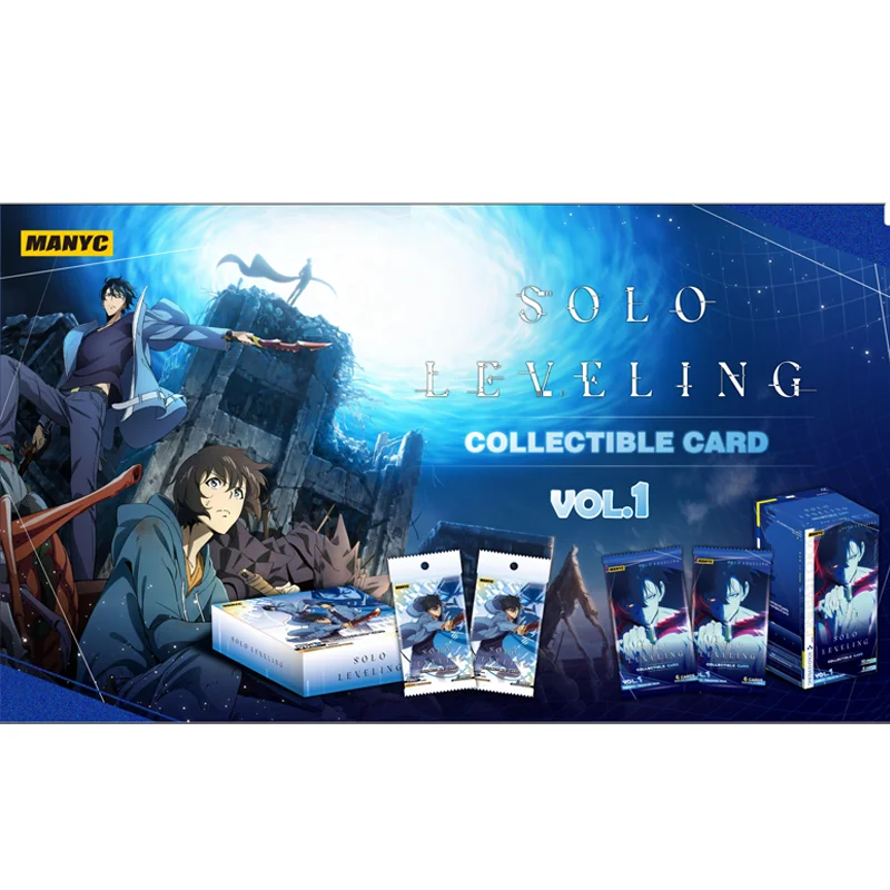 Solo Leveling Rebirth Vol.1Card Legendary Pack Shining Pack Box Collectible Trading Card Sung Jin Woo Igris Character Card Gifts