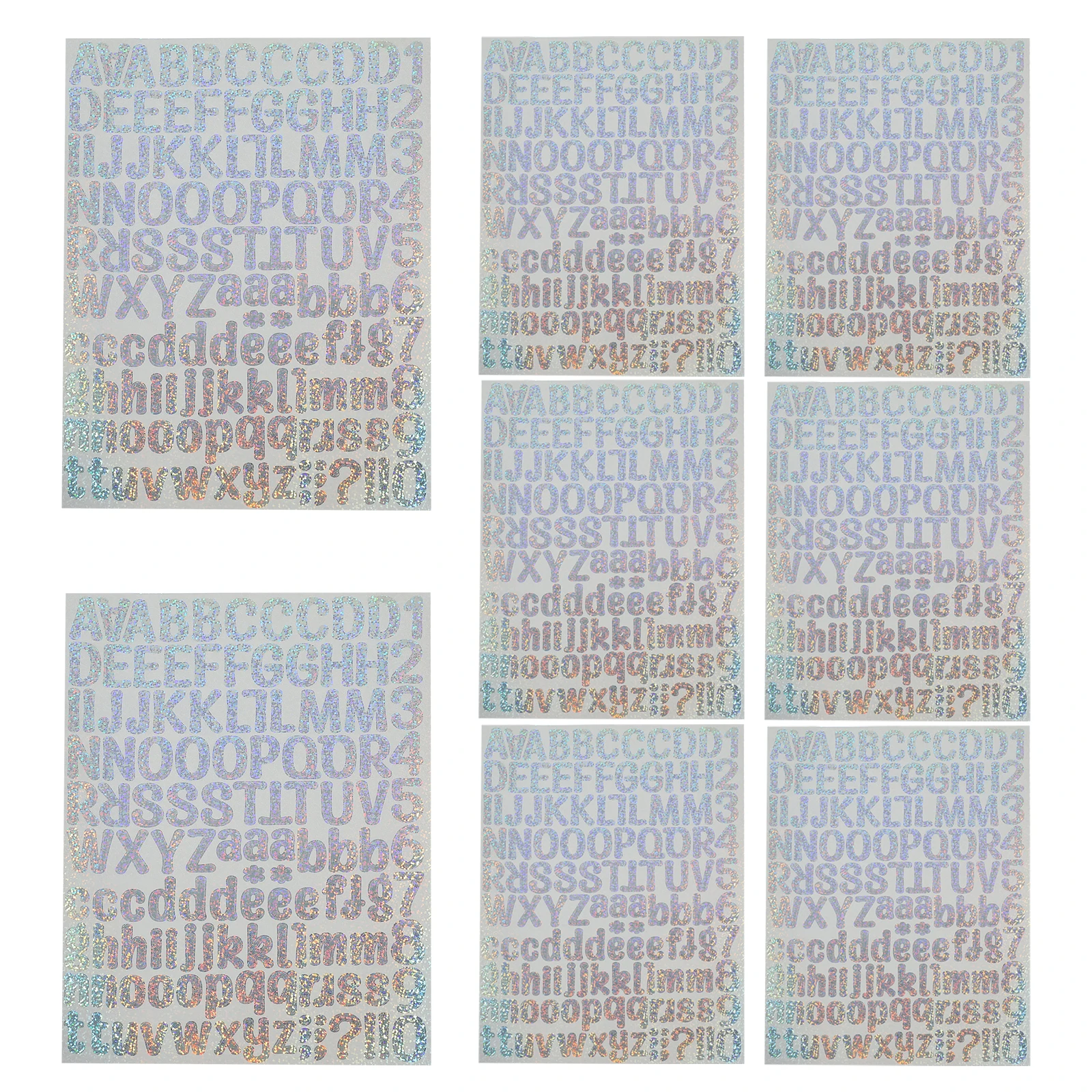 

Large Letter Stickers Vinyl Alphabet Waterproof Scrapbook Decal Lettering
