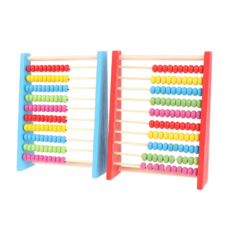 Wooden Abacus Child Math Educational Learning Toy Calculat Bead Counting Kid Toy Educational Toys Mode