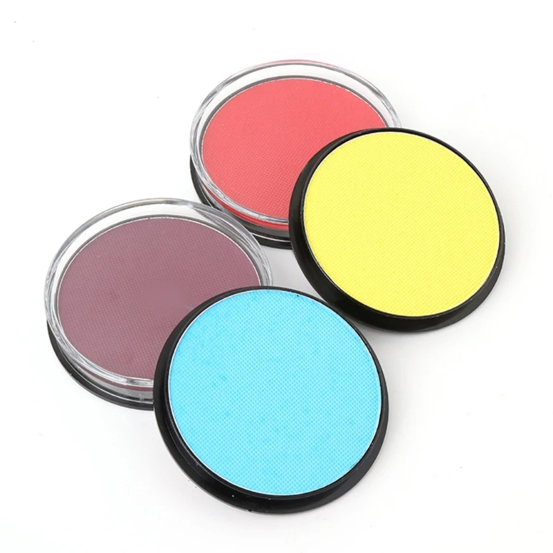 Pintura y corporal a base agua, pintura maquillaje y corporal fácil quitar para Halloween, Navidad,