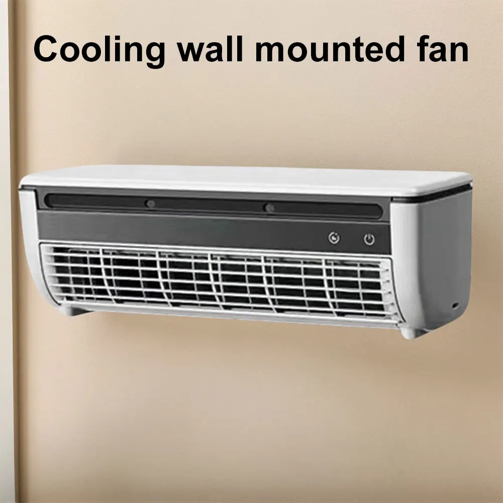 Wall-Mounted Air Cooling Fan 3 Speeds Desk Fan Electric Fan for Home Kitchen Bedroom Office