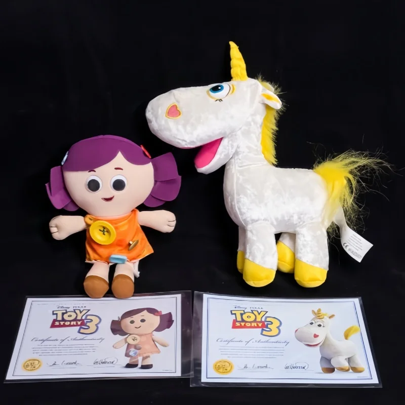 

Toy Story Dolly And Buttercup Unicorn Doll Woody Jessie Anime Figure Boxed Toy Adorable Cartoon Anime Ornament Holiday Gift Hot